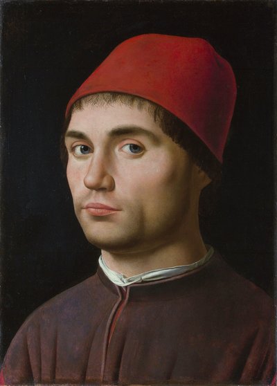 Portrait of a Man by Antonello da Messina