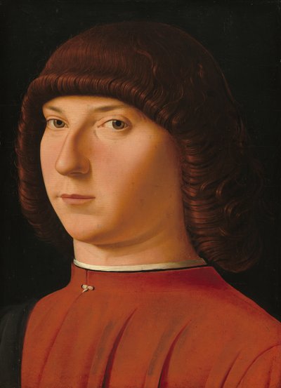 Portrait of a Young Man, c.1475-1480 by Antonello da Messina