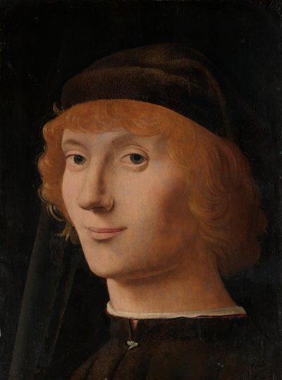 Portrait of a Young Man, ca. 1470 by Antonello da Messina