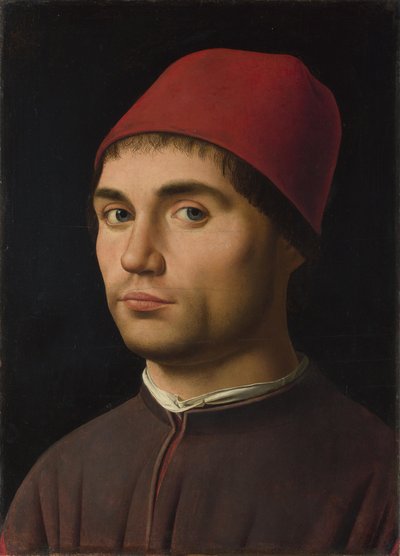 Portrait of a man, ca 1475 by Antonello da Messina