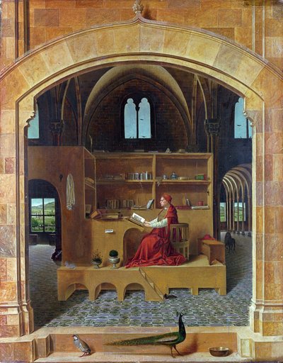 Saint Jerome in his Study by Antonello da Messina