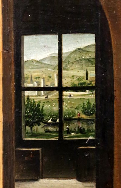 St. Jerome in His Study (detail) by Antonello da Messina