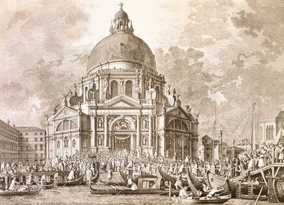 Ducal Festivities, Doge and Signoria of Venice at Annual Feast of Our Lady of Health by Antonio (after) Canaletto