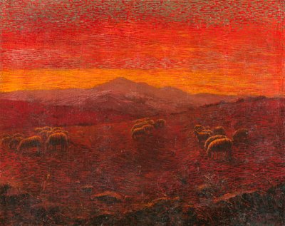 Landscape with a Flock by Antonio Ballero