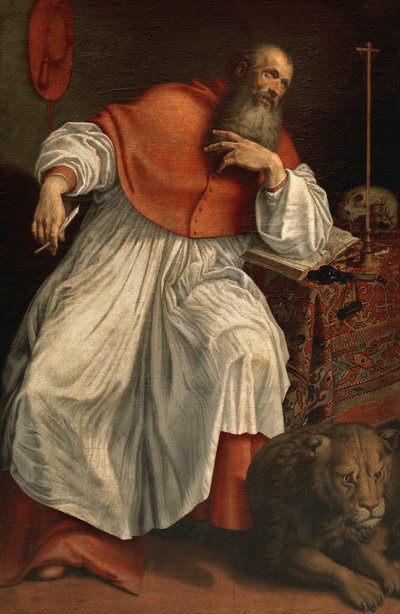 Saint Jerome by Antonio Campi
