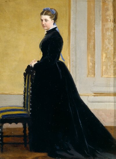 Sketch for Portrait of Lady by Antonio Ciseri