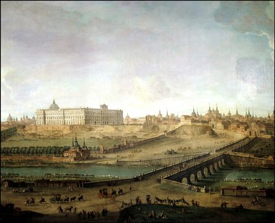 Royal Palace of Madrid by Antonio Joli