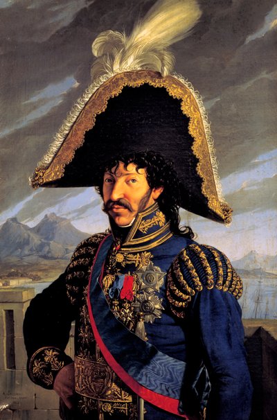 Portrait of Joachim Murat by Antonio Raffaele Callander