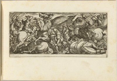 Battle between Cavalry and Infantry by Antonio Tempesta