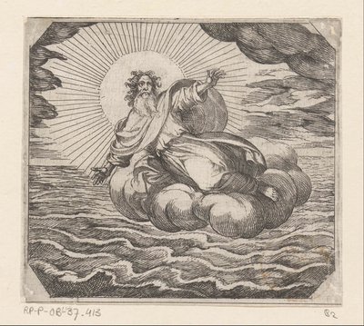 God Creates Heaven and Earth (The Creation) by Antonio Tempesta