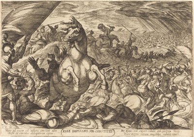 Joshua Ordering the Sun to Stop by Antonio Tempesta