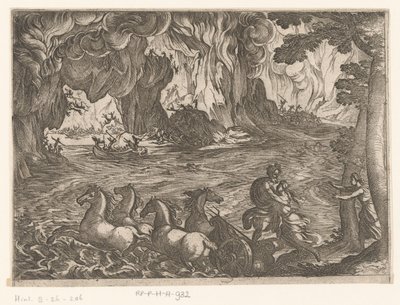 Landscape with the Abduction of Proserpina (Landscapes with Mythological Scenes) by Antonio Tempesta