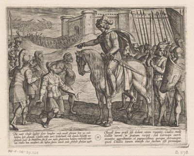 Men from the Fort Surrender to Julius Civilis by Antonio Tempesta