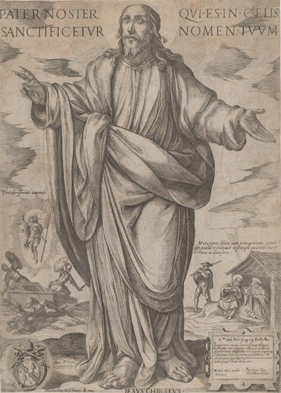 Standing Christ, Blessing from 