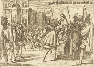 Triumphal Entry of Margaret of Austria by Antonio Tempesta