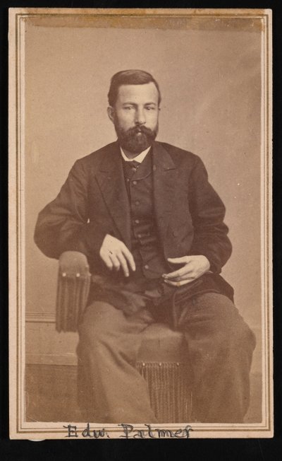 Portrait of Edward Palmer by Antonio Zeno Shindler