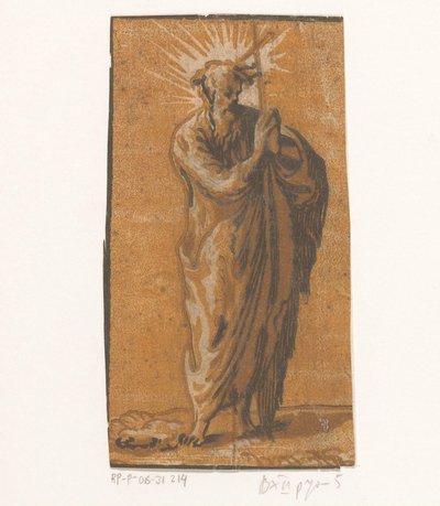 Saint Philip Christ and the Twelve Apostles (series title) by Antonio da Trento (attributed to)