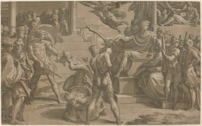 The Martyrdom of Saints Peter and Paul, c. 1530 by Antonio da Trento