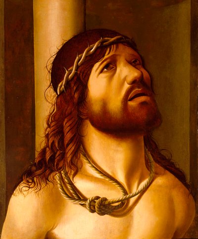Christ at the Column by Antonio de Saliba