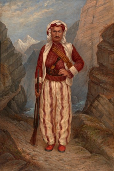 Kurd Man by Antonion Zeno Shindler