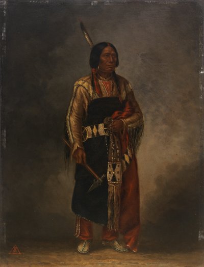 Mak-phe-ah-luta (Red Cloud) by Antonion Zeno Shindler