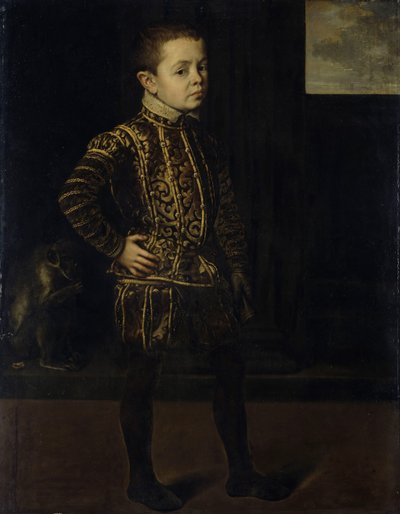 Portrait of a Young Prince by Antonis Mor