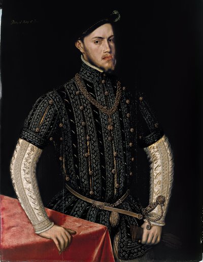 Portrait of Philip II by Antonis Mor