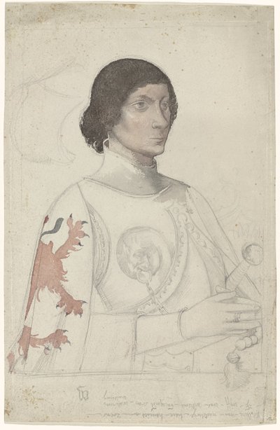Study for the Portrait of a Gentleman from Naaldwijk by Antoon Derkinderen