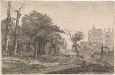 Landscape with Castle by Antoon Overlaet