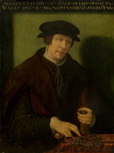 Portrait of an Almoner of Antwerp by Antwerp 16th Century