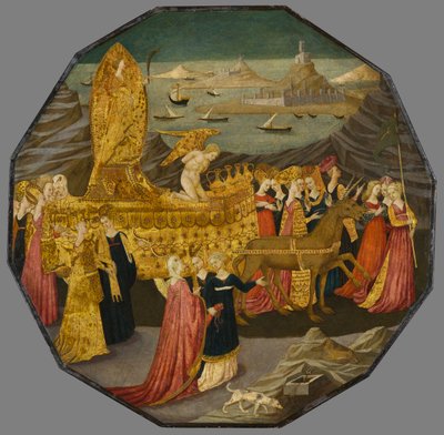 The Triumph of Chastity, circa 1450-1460 by Apollonio di Giovanni di Tommaso