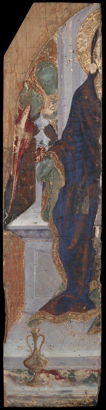 Virgin and Child with Angels by Arcangelo di Cola da Camerino