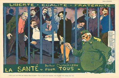 The Butter Plate, Satirical in Colours by Aristide Delannoy