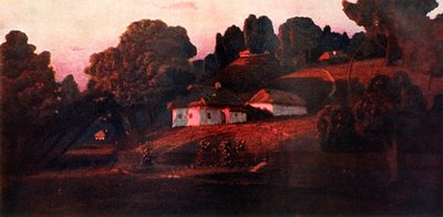 An Evening in the Ukraine by Arkhip Ivanovich Kuindzhi