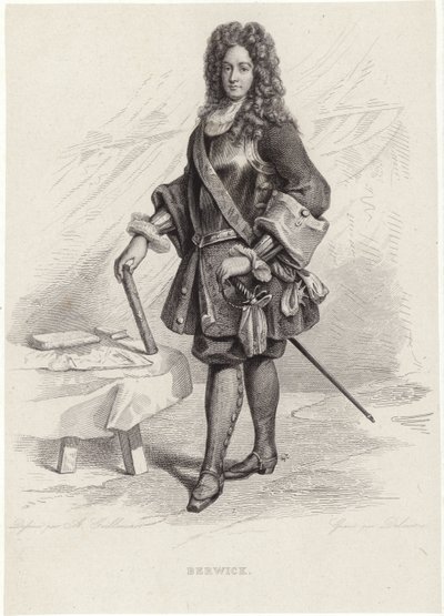Portrait of James Fitzjames, Duke of Berwick by Armand Guilleminot