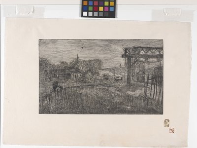 The Valmondois Train Station by Armand Séguin
