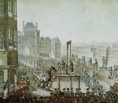 The Execution of Georges Cadoudal and His Accomplices by Armand de Polignac