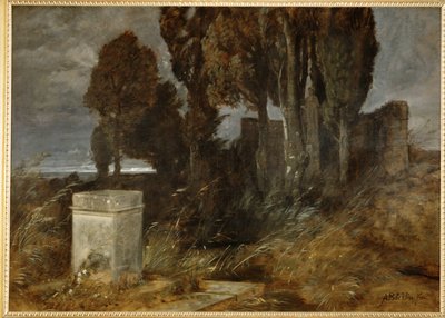 Sanctuary of Hercules by Arnold Böcklin