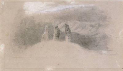 Megalithic Tomb by Arnold Böcklin