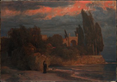 Villa by the Sea by Arnold Böcklin