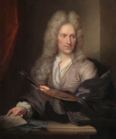 Portrait of Jan van Huysum by Arnold Boonen