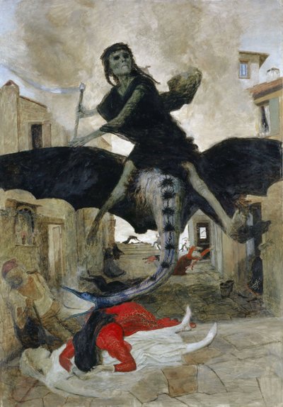 The Plague by Arnold Böcklin