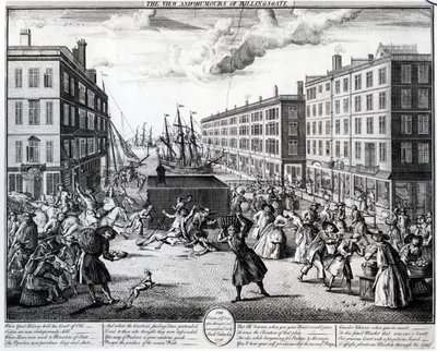 The View and Humours of Billingsgate by Arnold van Haecken