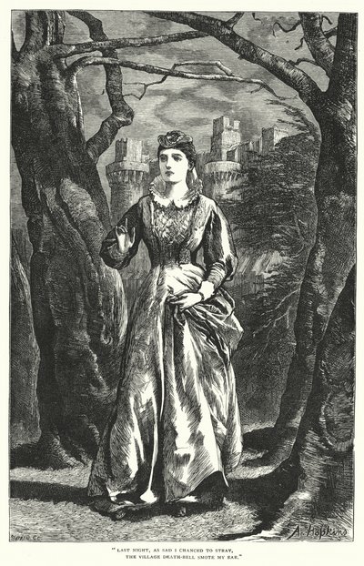 Cumnor Hall by Arthur (after) Hopkins