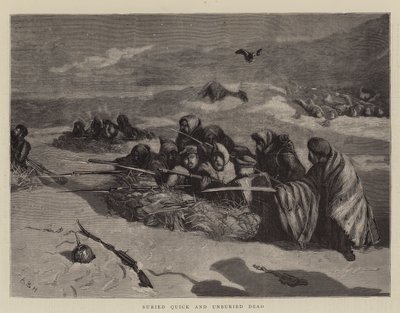 Buried Quick and Unburied Dead by Arthur Boyd Houghton
