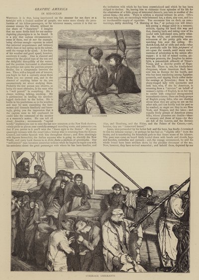 Graphic America, in Mid-Ocean by Arthur Boyd Houghton
