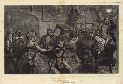 Witchcraft in 1871 by Arthur Boyd Houghton