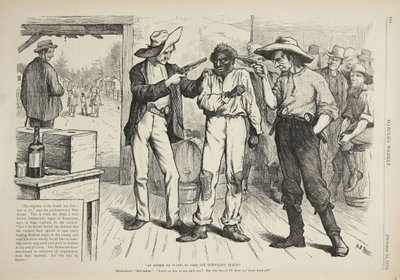 Of Course He Wants to Vote the Democratic Ticket by Arthur Burdett Frost