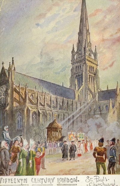 Fifteenth Century London - St Paul