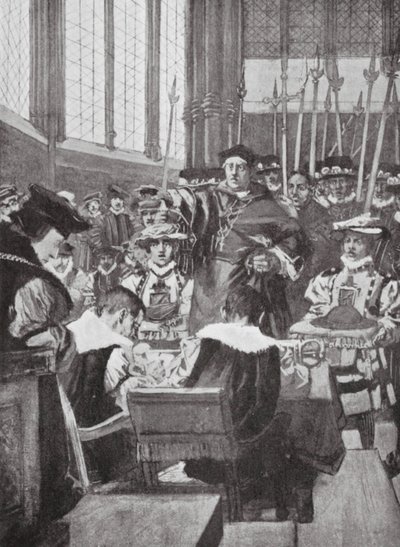 An Intrusion by Wolsey upon the Commons by Arthur David (after) McCormick